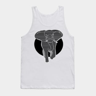 elephants art Tank Top